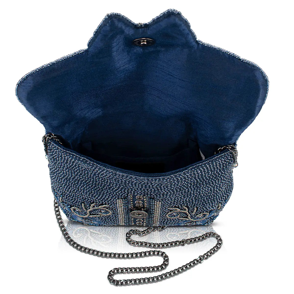 Mary Frances Blue Alchemy Handbag