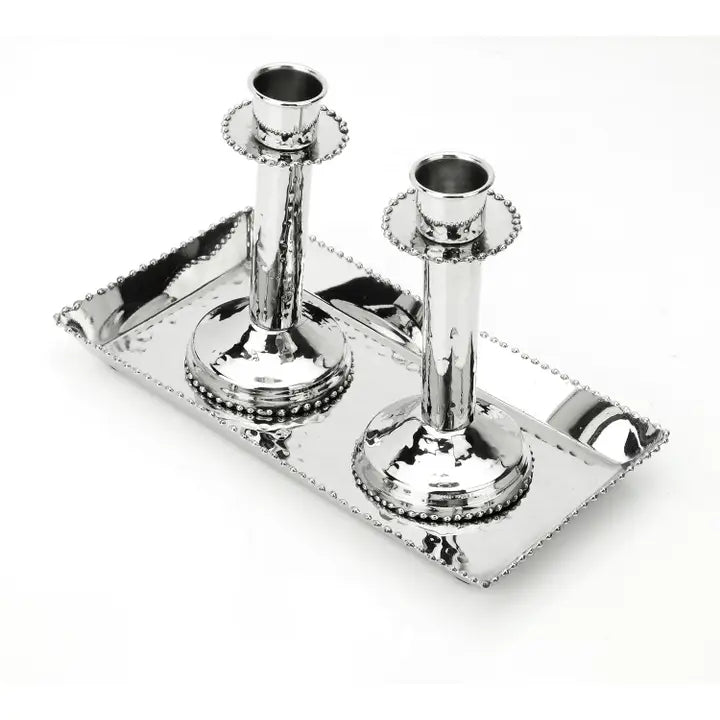 Candlesticks With Tray