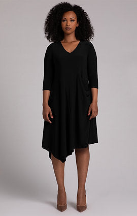 Sympli Slant Pocket Dress