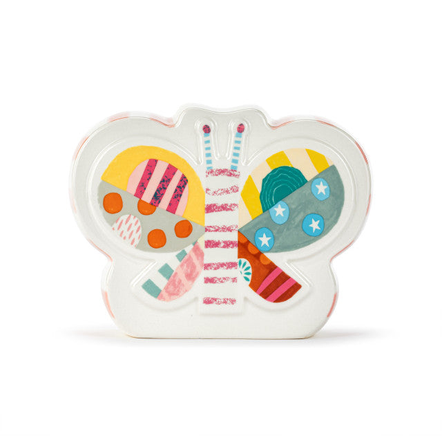 Ceramic Butterfly Bank