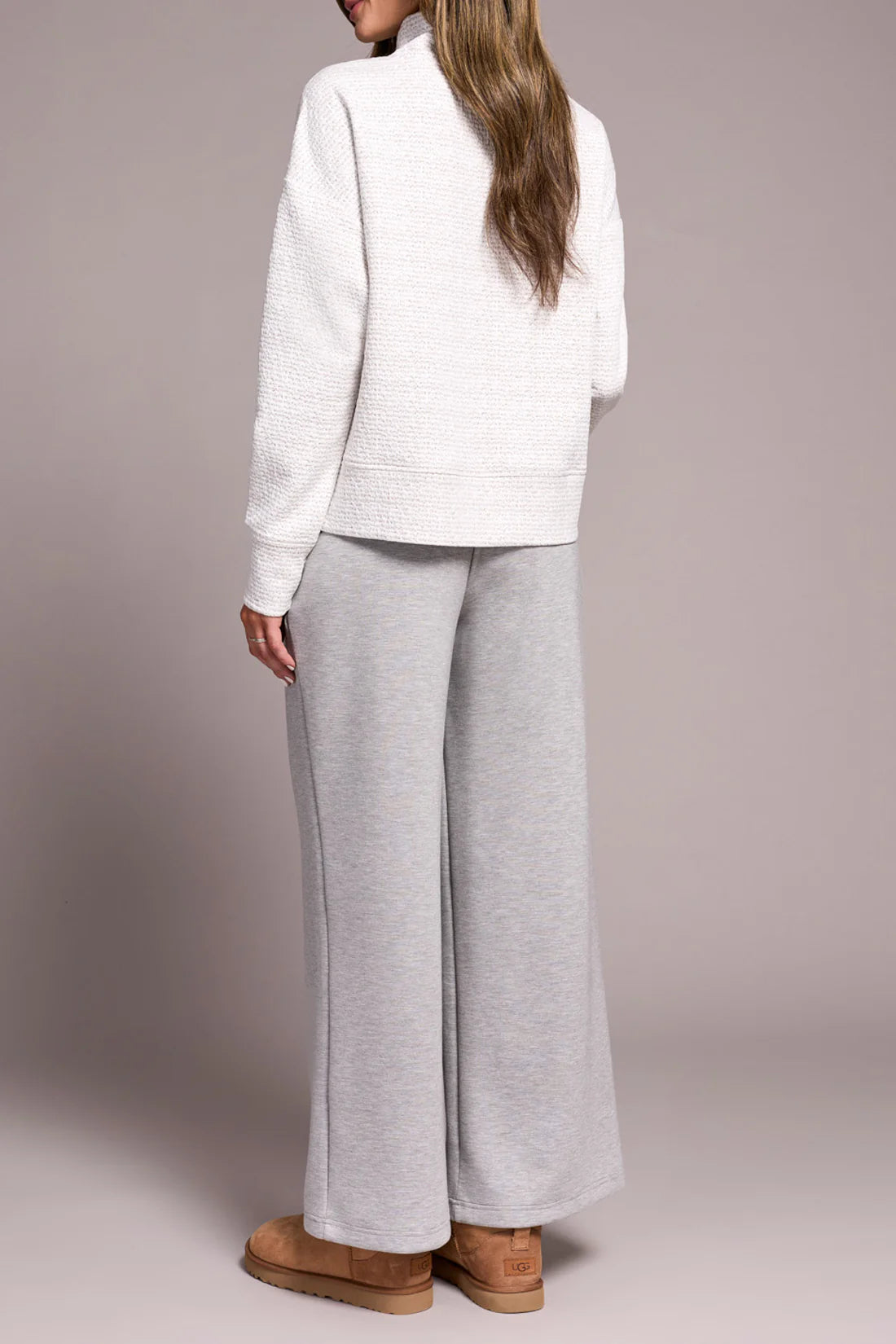 Tribal L/S Funnel Neck Top