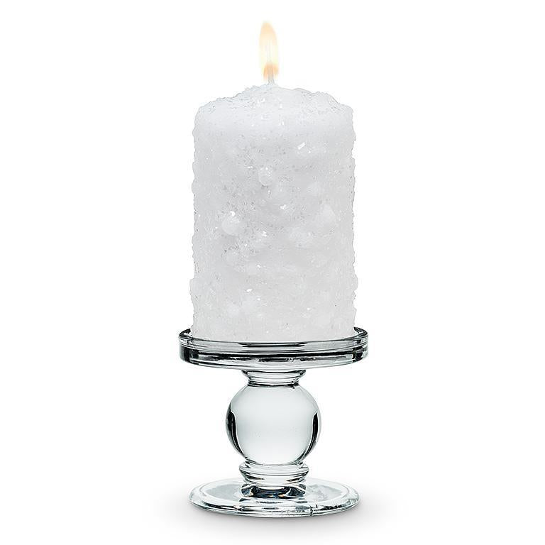 Glass Candle Holder