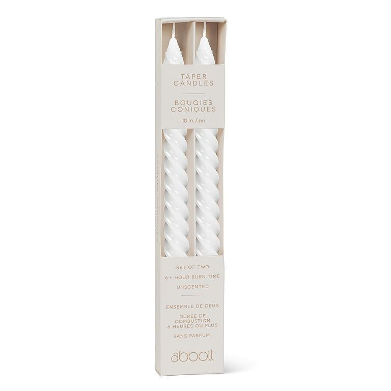 Tight Spiral Taper Candle
