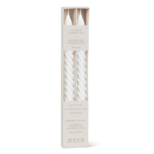Tight Spiral Taper Candle