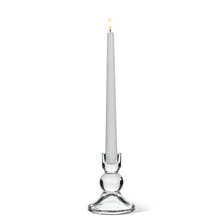 Glass Taper Candle Holder Set