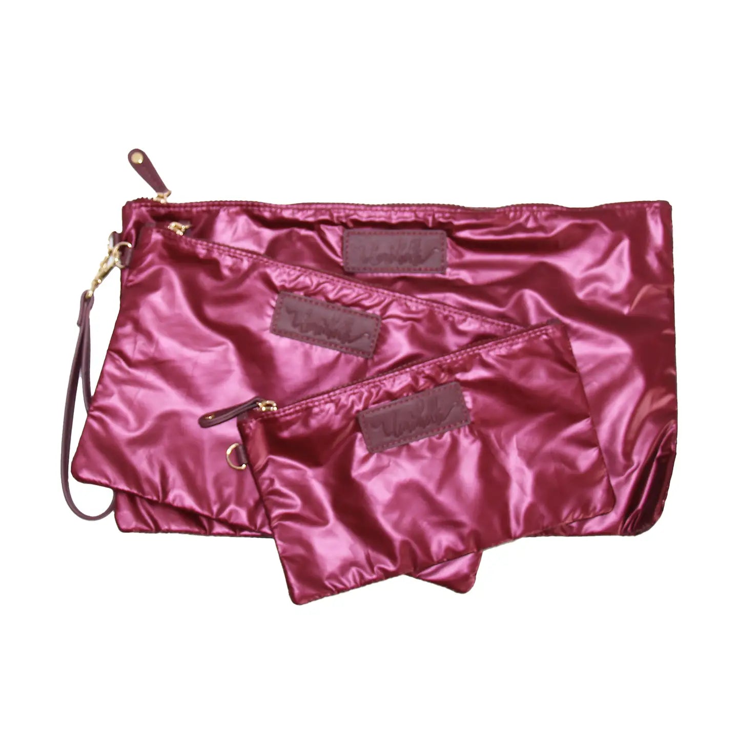 3 Piece Cosmetic Bag Set