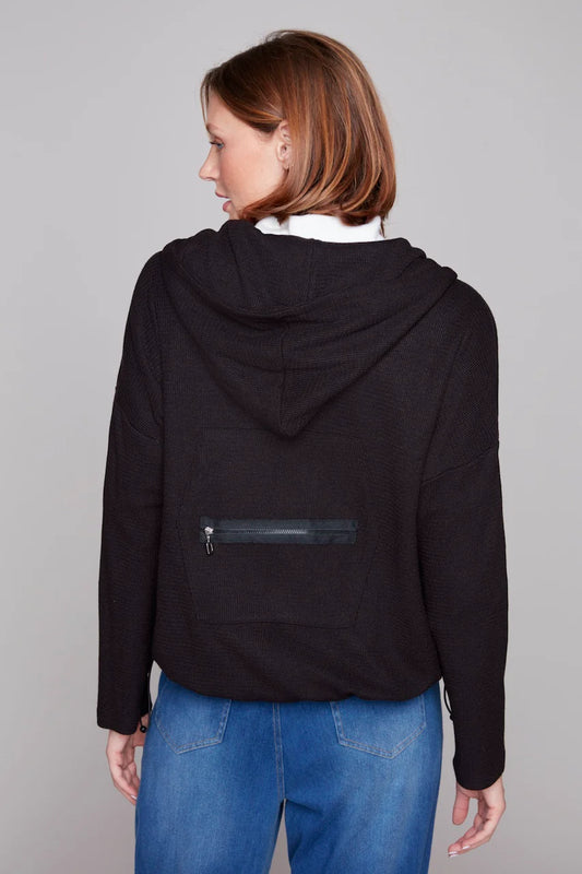 Compli K Knit Hoodie W/ Zipper Pocket