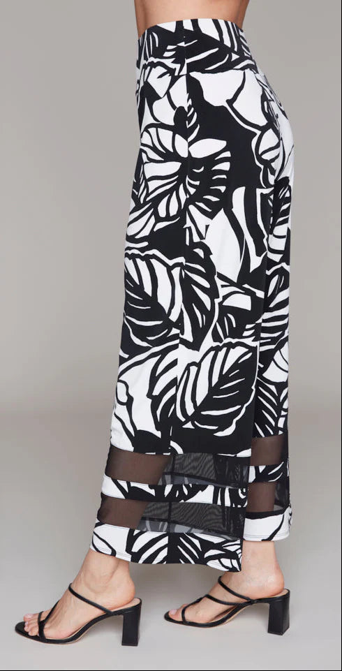 Compli K Mesh Detail Printed Pant