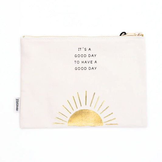 Canvas Pouch - It's A Good Day