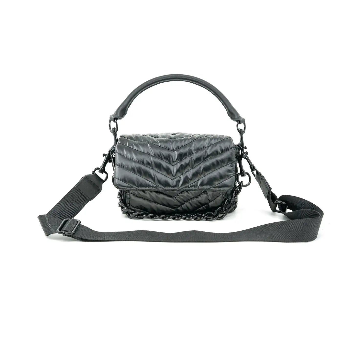 Small Puffer Bag - Black
