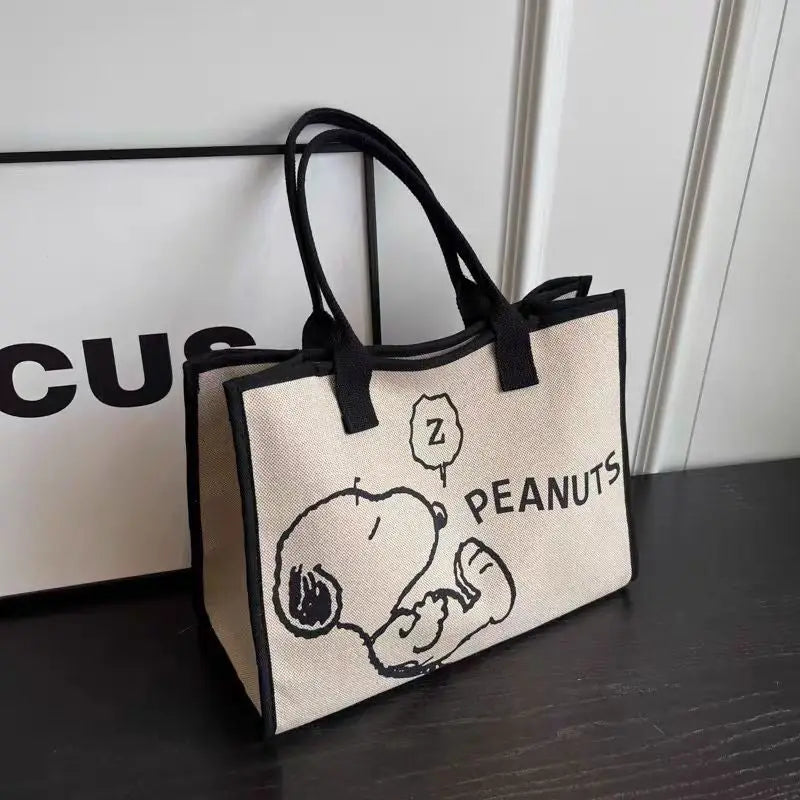 Canvas Snoopy Tote