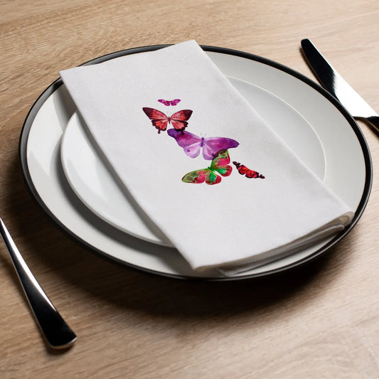 Napkins - Colourful Butterfly