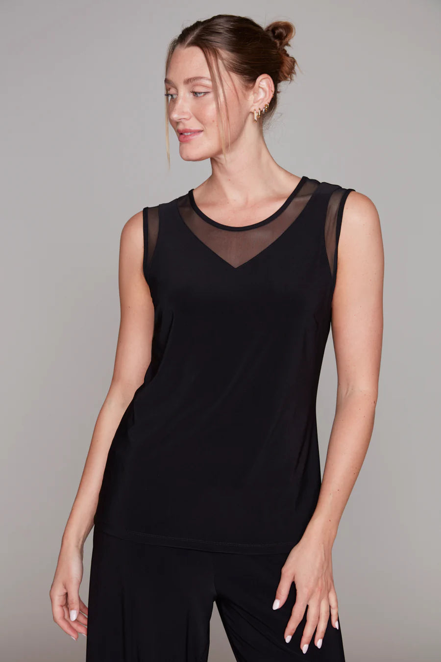 Compli K Mesh Knit Top