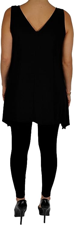 Sympli Slvless Mimic Top