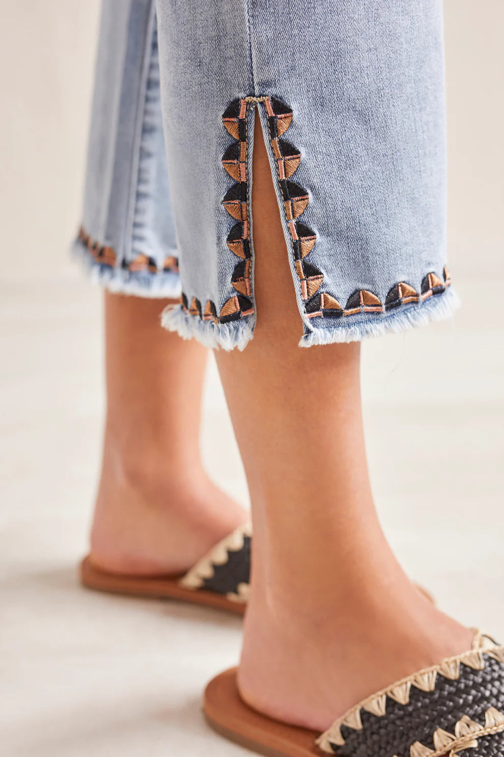 Tribal Audrey Pull On Side Slit