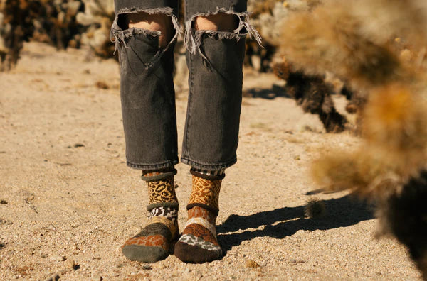 Solmate Crew Socks - Savanna
