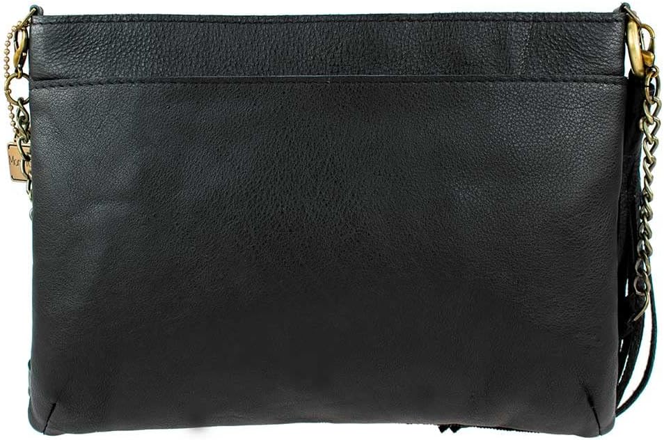 Mary Frances Mystery Garden Crossbody Leather Handbag
