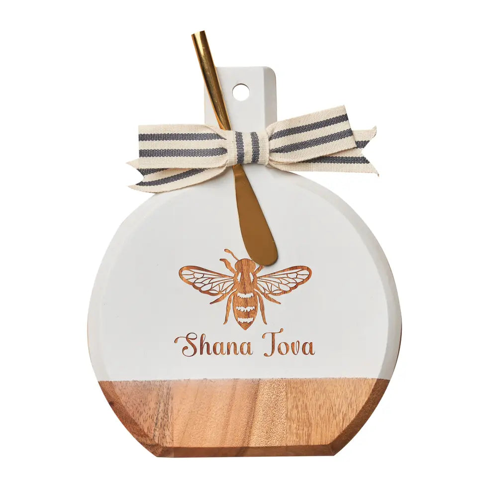 Shana Tova Board W/ Gold Spreader