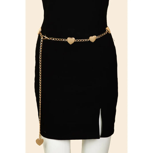 Heart Chain Link Belt