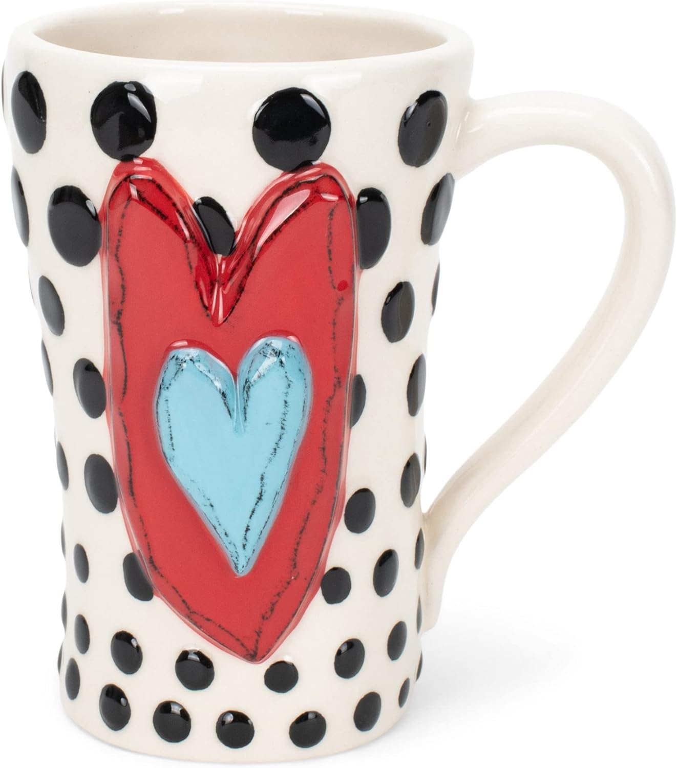 Ceramic Black Dots Mugs