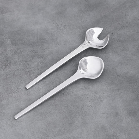 Beatriz Ball Mid Century Large Salad Servers