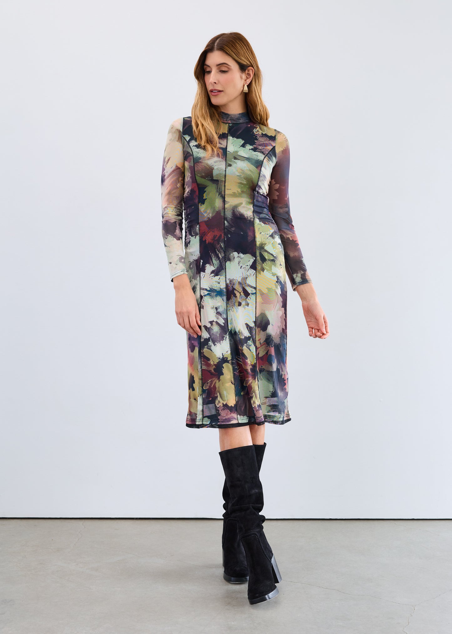 FDJ Mesh Midi Dress