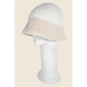 Faux Fur Soft Bucket Hat