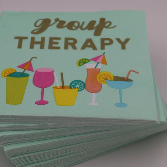 Cocktail Napkins - Group Therapy 24 Ct