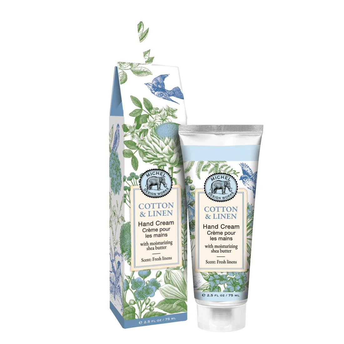 Michel Design Works Cotton & Linen 2.5oz Hand Cream