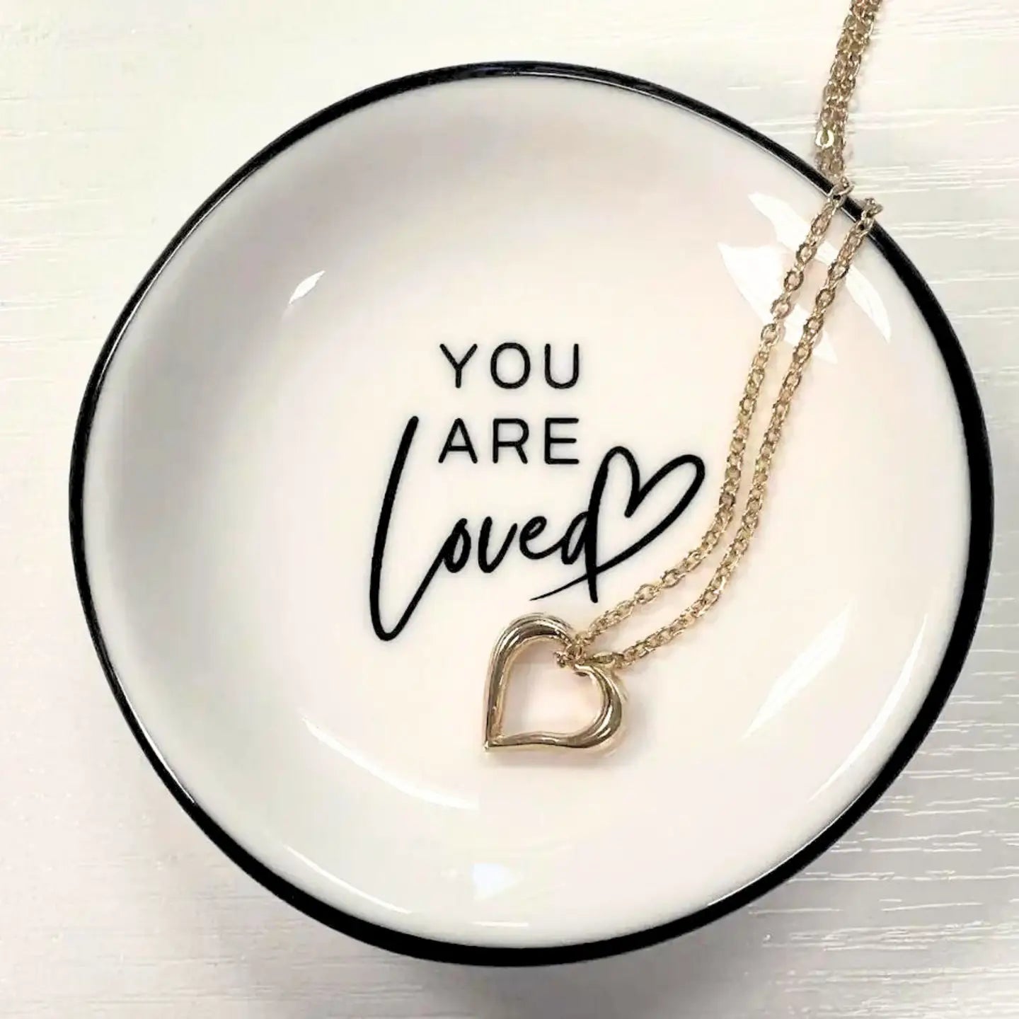 Trinket Tray - You Are Loved  Ring Dish