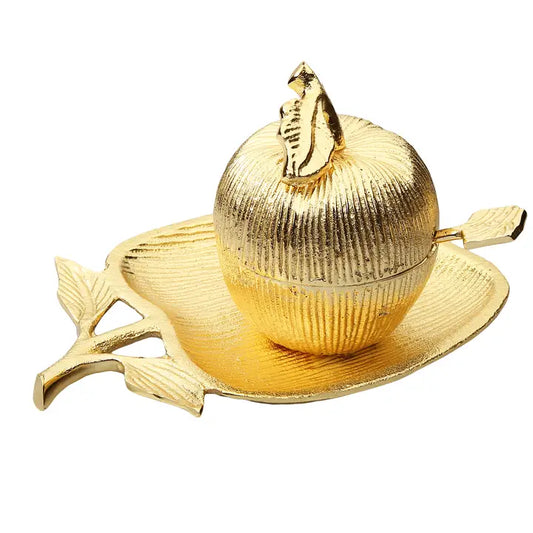 Apple Themed Set Gold