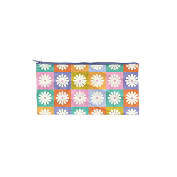 Daisy Puffy Cosmetic Bag