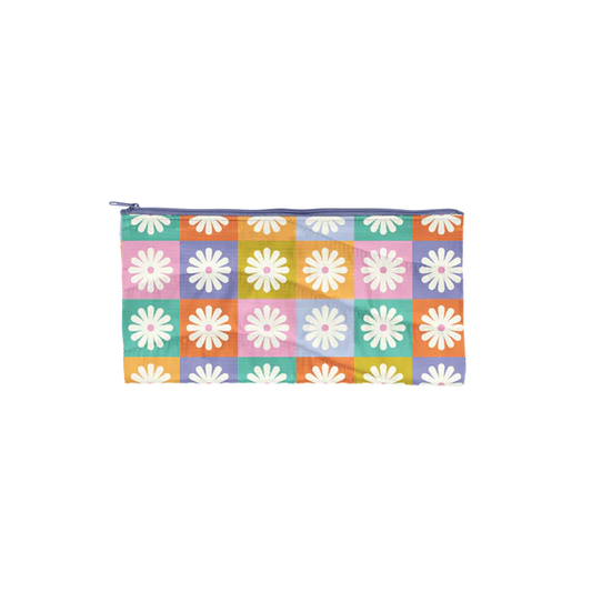 Daisy Puffy Cosmetic Bag