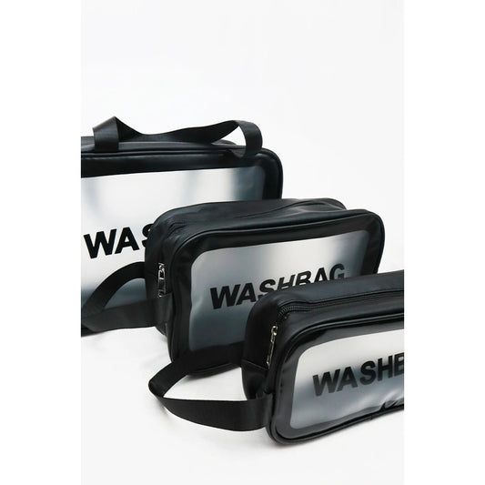 Transparent Make Up Pouch Set