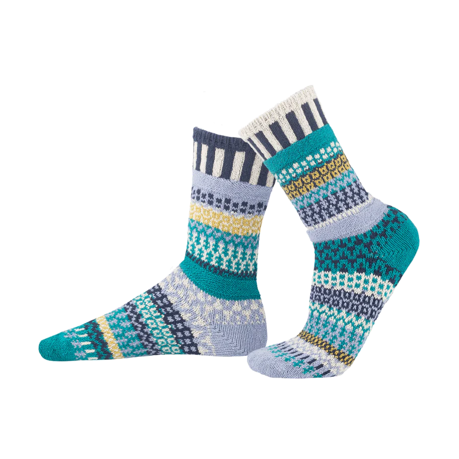 Solmate Crew Socks -Agave