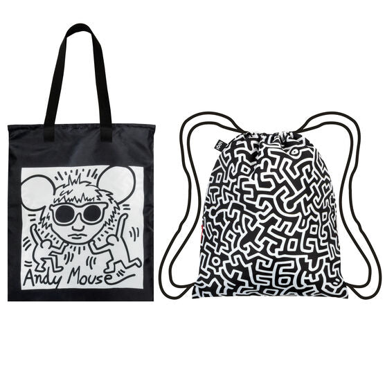Loqi Duo Backpack - Andy Mouse & Untitled