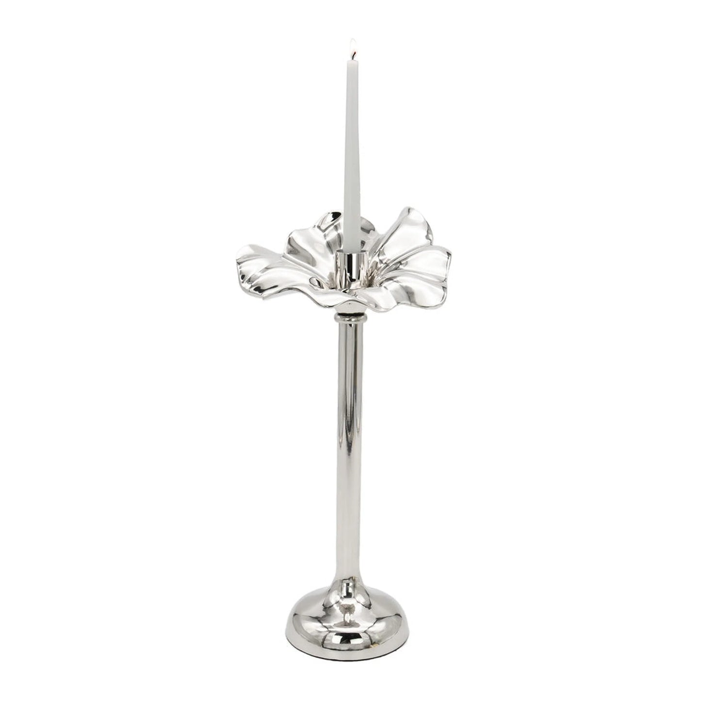 2 Piece Medium Flower Candle Holder