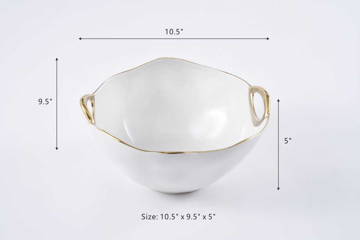 Pampa Bay Golden Handles Large Bowl