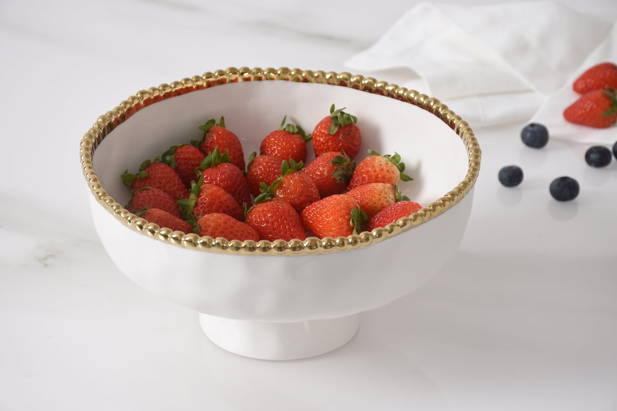 Pampa Bay Salerno Medium Footed Bowl