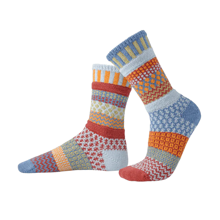 Solmate Crew Socks - Fig