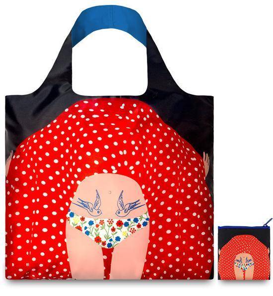 Loqi Tote Bag - Flash Girl Print