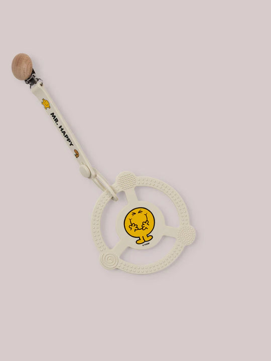 Mr. Happy Silicone Teething Ring