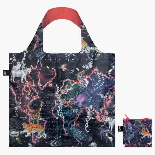 Loqi Tote Bag - World Map