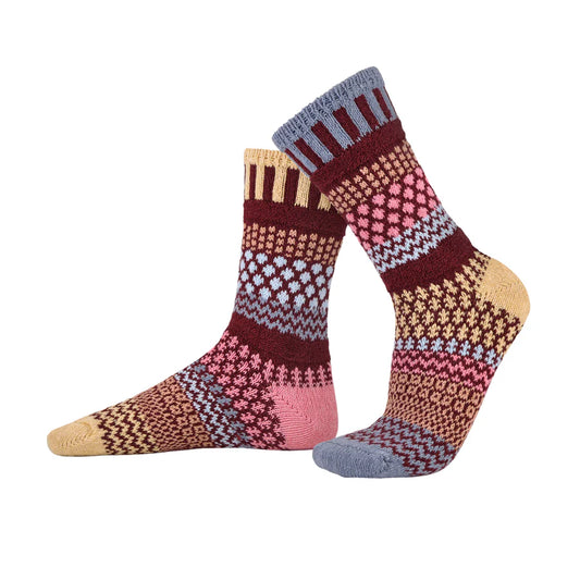 Solmate Crew Socks -Lakespur