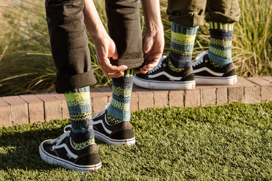 Solmate Crew Socks - Lemongrass