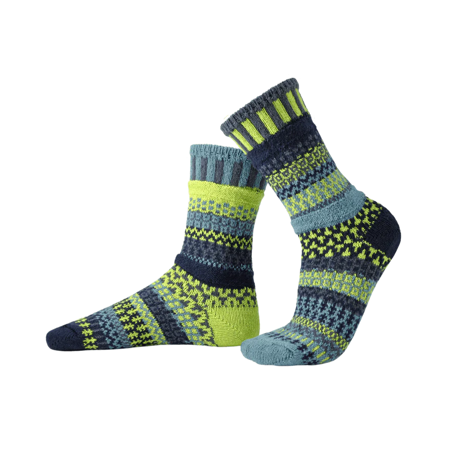 Solmate Crew Socks - Lemongrass