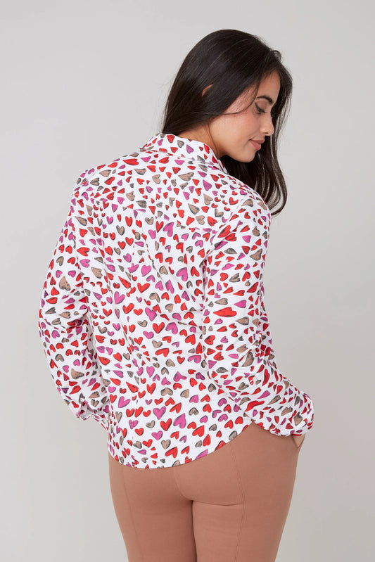 Renuar Hearts Blouse