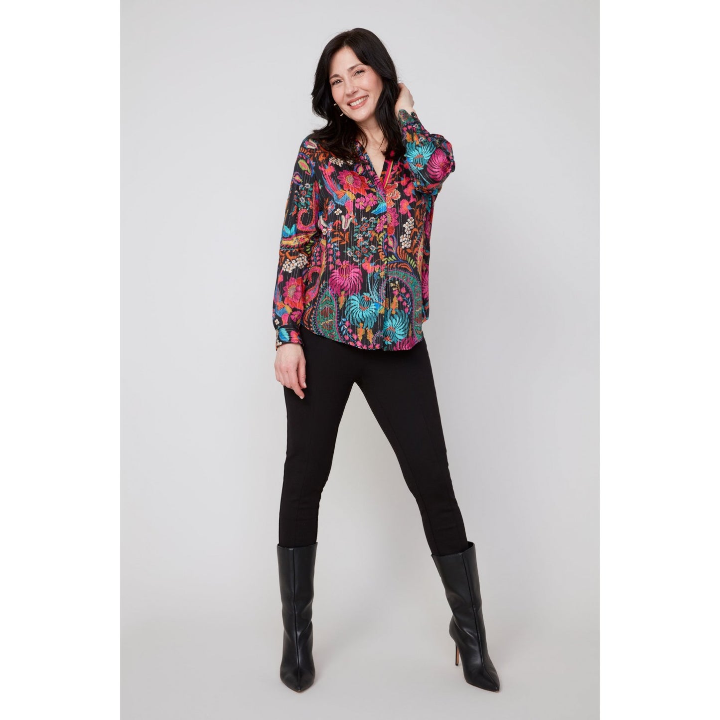 Renuar Multi Colour Blouse