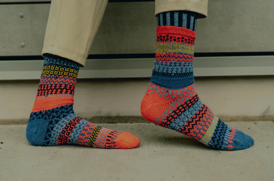 Solmate Crew Socks - Masala