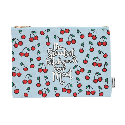 Canvas Pouch- Sweetest Bitch You'll Ever Meet